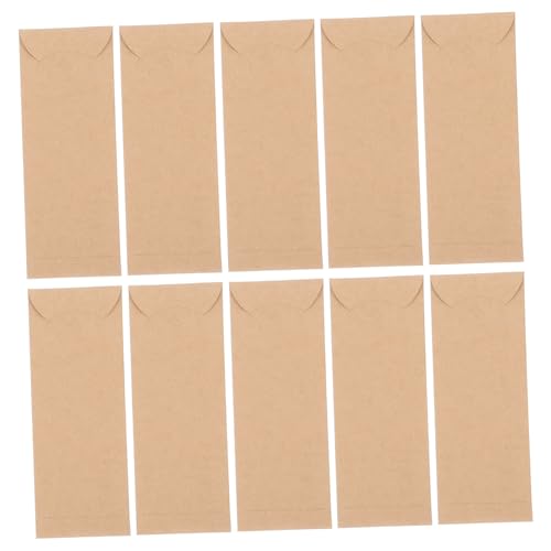Angoily 10pcs Kraft -lesezeichen Särme DIY Harz Lesezeichen Leere Displaykarten Für Kleine Unternehmen Lesezeichen Wickeln Verpackungsbedarf von Angoily
