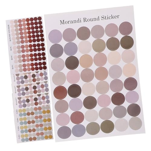 Angoily 12 Blätter Scrapbooking Buchstaben Swift Journal Etiketten Folien Inventarkarten Aufkleber Zubehör Wiederverwendbares Vinyl Punktversiegelung Kabelanhänger Umschlagzubehör von Angoily