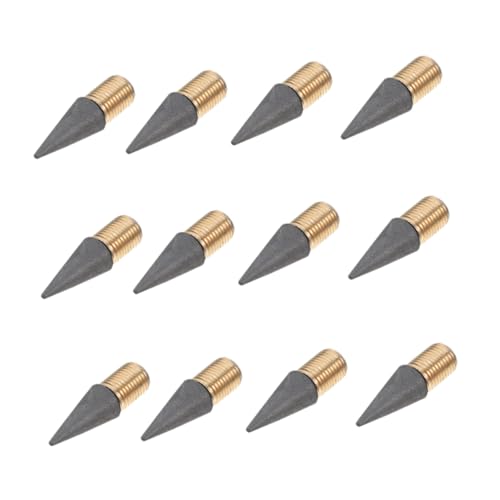 Angoily 12 Stück Bleistiftkopf Kindergarten Mechanische Zeichenstifte Bleistift Ersatzspitzen Blaue Nummer Für Schüler Namen Zeichenstiftspitzen Austauschbare Spitzen Bleistifte von Angoily