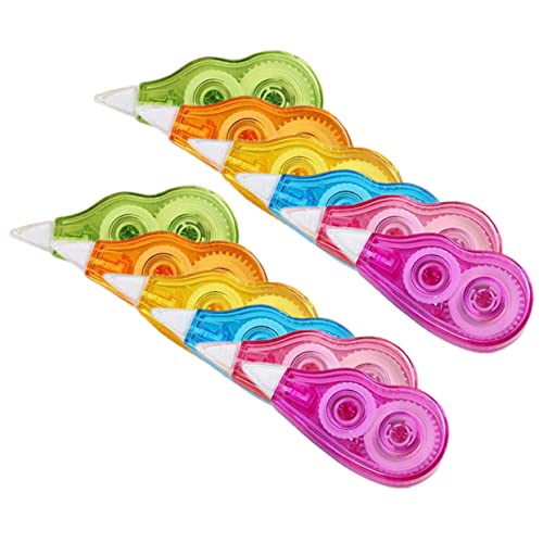Angoily 12 Stück Korrekturband Korrekturstufe Abdeckung Streifen selbstklebende Korrekturbänder Korrektor klebeband White-Out-Tape studieren Schulbriefpapier Schulbedarf Schulsachen pp Angoily 12 Stück Korrekturband Korrekturstufe Abdeckung Streifen selbstklebende Korrekturbänder Korrektor klebeband White-Out-Tape studieren Schulbriefpapier Schulbedarf Schulsachen pp von Angoily