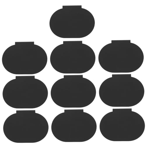 Angoily 12 Stück Lagerbehälter Clips Nummernclips Abnehmbare Supermarkt Etiketten Einzelhandelsetiketten Display Cliphalter Clip Schilder Clip Etiketten Tafel Preisklammer von Angoily