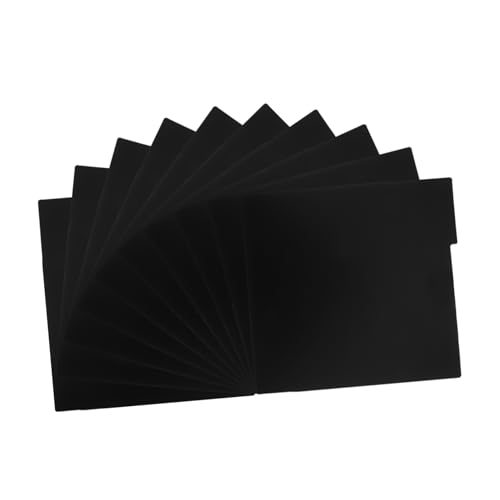Angoily 15 Stück Datensatztrennzeichen Vinyl-Zubehör Buchhalter Plattenregalteiler Schallplattenteiler Schallplattenorganisation Ordnertrenner Schallplattentrenner pp Black Angoily 15 Stück Datensatztrennzeichen Vinyl-Zubehör Buchhalter Plattenregalteiler Schallplattenteiler Schallplattenorganisation Ordnertrenner Schallplattentrenner pp Black von Angoily