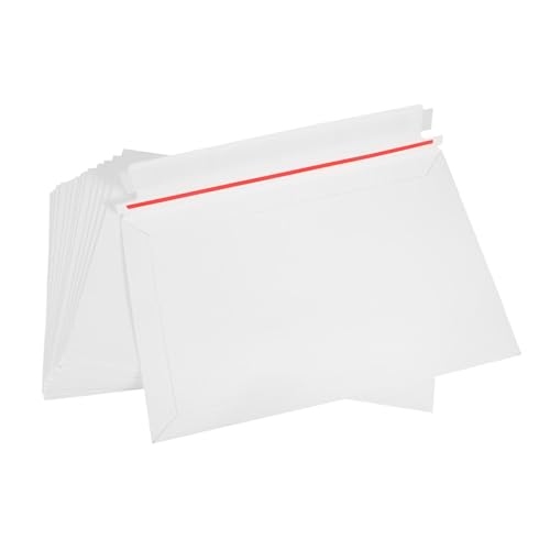 Angoily 15 Stück Express Versandbriefkarton Versandtaschen Große Umschläge Für Dokumente Versandumschläge CD Versandkartons Gepolsterte Umschläge Flache Versandtaschen Foto von Angoily