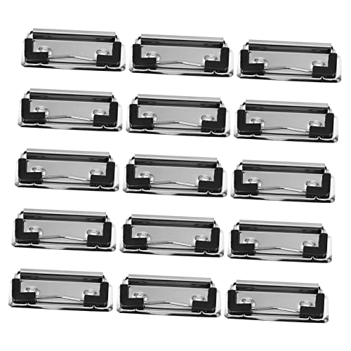 Angoily 15 Stück Ordnerklammern Robuste Haken Schwarze Ordner Mini-Büroklammern Aktenordnerklammern Hartfaserplattenklammern Metallordner Büroeisen Vernickelter Silbergriff Große Angoily 15 Stück Ordnerklammern Robuste Haken Schwarze Ordner Mini-Büroklammern Aktenordnerklammern Hartfaserplattenklammern Metallordner Büroeisen Vernickelter Silbergriff Große von Angoily