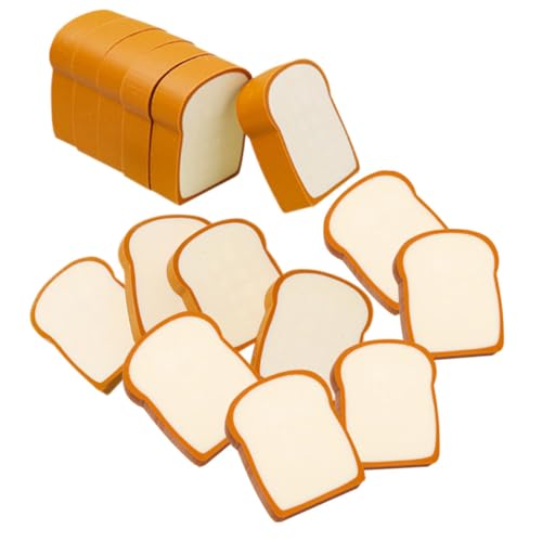 Angoily 16 Stück Eraser des Brotstylings Party Gefälligkeiten Kind Topper für Bleistiftradiergummis Radiergummis Masse Spaß Toastbrot-Partydekorationen Mini-Radiergummis Essen tpr Angoily 16 Stück Eraser des Brotstylings Party Gefälligkeiten Kind Topper für Bleistiftradiergummis Radiergummis Masse Spaß Toastbrot-Partydekorationen Mini-Radiergummis Essen tpr von Angoily