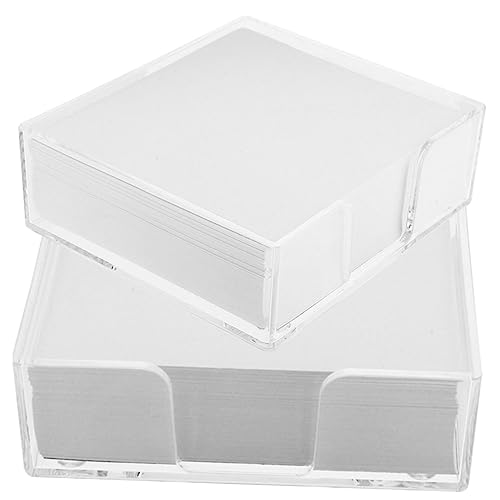 Angoily 2 Boxen Box Supplies Memo Erinnerungsblock Memowürfel Nachfüllpackung Notizblöcke Schreibblöcke Kleine Notizblöcke Klassenzimmer Aufbewahrungsbehälter Mit Deckel Bleistifttaschen Angoily 2 Boxen Box Supplies Memo Erinnerungsblock Memowürfel Nachfüllpackung Notizblöcke Schreibblöcke Kleine Notizblöcke Klassenzimmer Aufbewahrungsbehälter Mit Deckel Bleistifttaschen von Angoily