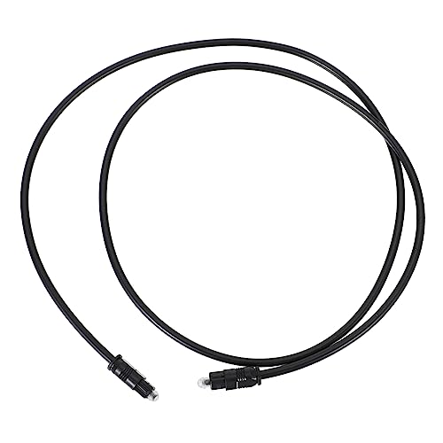 Angoily 2 Sätze Audioleitung Kabel Optischer Ton Pvc Black 3 Stücke * 2 von Angoily