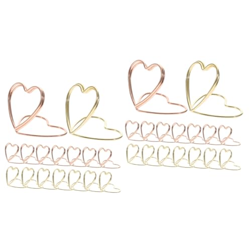 Angoily 2 Sätze Love Paper Pin Büro Lustige Papierclips Einfach Geformt Dokumentieren Dekorativ Clips Briefpapier Office-dokumentenklammern Beschichtungslegierung 24 Stück * 2 Angoily 2 Sätze Love Paper Pin Büro Lustige Papierclips Einfach Geformt Dokumentieren Dekorativ Clips Briefpapier Office-dokumentenklammern Beschichtungslegierung 24 Stück * 2 von Angoily
