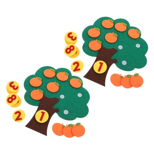 Angoily 2 Sets Filzstoffbaum Früherziehung Zahlenspiele Für Den Kindergarten Mathe Manipulative Kindergarten Mathe Manipulative Vorschule Kindergarten Lernen Orange Angoily 2 Sets Filzstoffbaum Früherziehung Zahlenspiele Für Den Kindergarten Mathe Manipulative Kindergarten Mathe Manipulative Vorschule Kindergarten Lernen Orange von Angoily