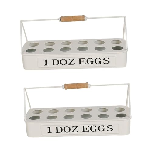 Angoily 2 Stk Tragbare Eierablage eiertablett egg tray Eierhalter Eierspendergestell Gemüsefach Essenstablett Aufbewahrungsbehälter für Eier sicherer Eierhalter leichter Luxus Angoily 2 Stk Tragbare Eierablage eiertablett egg tray Eierhalter Eierspendergestell Gemüsefach Essenstablett Aufbewahrungsbehälter für Eier sicherer Eierhalter leichter Luxus von Angoily