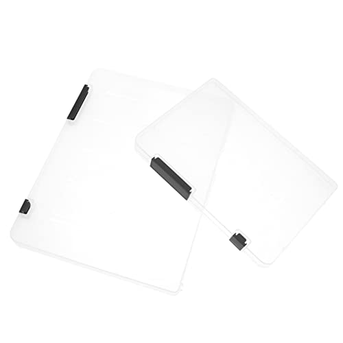 Angoily 2 Stück Boxen Datei Aufbewahrungsbox Dokumentinhaber Desktop-a5-aktenkoffer Aktencontainer Für Den Schreibtisch Dokumentieren Tragbar Organisatoren Schlanke Datei Dateien Black Pp Angoily 2 Stück Boxen Datei Aufbewahrungsbox Dokumentinhaber Desktop-a5-aktenkoffer Aktencontainer Für Den Schreibtisch Dokumentieren Tragbar Organisatoren Schlanke Datei Dateien Black Pp von Angoily