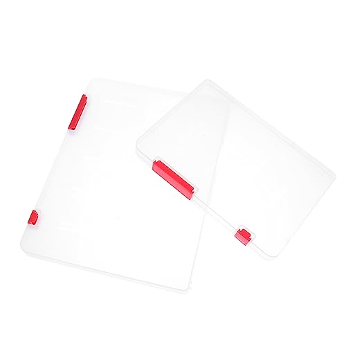Angoily 2 Stück Boxen Datei Aufbewahrungsbox Organisatoren Dokumentieren Desktop-a5-aktenkoffer Dokumentenhalter A4 Unterlagen Tragbar Aufbewahrungskoffer Für Akten Papier Schlank Rot Pp Angoily 2 Stück Boxen Datei Aufbewahrungsbox Organisatoren Dokumentieren Desktop-a5-aktenkoffer Dokumentenhalter A4 Unterlagen Tragbar Aufbewahrungskoffer Für Akten Papier Schlank Rot Pp von Angoily