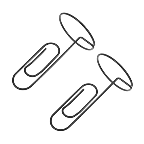 Angoily 2 Stück Büroklammer Notizhalter Silberne Picks Fotohalter Schlitze Tisch Hochzeit Namenskartenhalter Empfangskartenhalter Bilderhalter Kartenhalterständer Menü Memo von Angoily