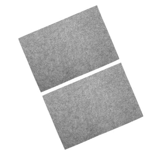 Angoily 2 Stück Kalligraphie-filzpad Büro Zeichnung Schreibtisch Stoff Üben Chinesische Malerei Filzmatte Trainingsmatte Aus Papierfilz Filzmatte Für Kalligrafie Tastaturmatte Grey Gefühlt von Angoily