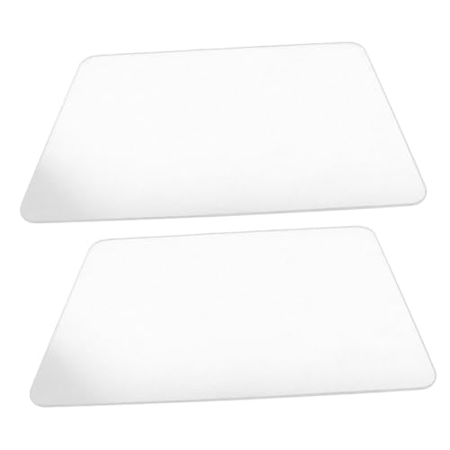Angoily 2 Stück Mauspad Aus Glas Schreibtischmatte Work -Desk -zubehör Gaming - -pad -handgelenkauflage Bürodekoration Für Frauen Bürodesk -zubehör Transparent Angoily 2 Stück Mauspad Aus Glas Schreibtischmatte Work -Desk -zubehör Gaming - -pad -handgelenkauflage Bürodekoration Für Frauen Bürodesk -zubehör Transparent von Angoily