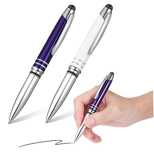 Angoily 2 Stück Touch Kugelschreiber Stifte Mit Stylus Spitzen Kapazitive Stylisten Stifte Für Touchscreens Touchscreen Stift Mit Taschenlampe Stylus Stifte Farbiger Stift Mit Angoily 2 Stück Touch Kugelschreiber Stifte Mit Stylus Spitzen Kapazitive Stylisten Stifte Für Touchscreens Touchscreen Stift Mit Taschenlampe Stylus Stifte Farbiger Stift Mit von Angoily