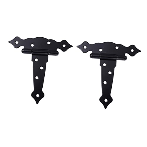 Angoily 2 Stück Türscharniere Dekorative T Riemenscharniere Robuste Scharniere Torscharniere Für Holzzäune Robuste Scheunenscharniere Robuste Torscharniere Scharnier Für Holzzäune von Angoily