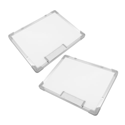 Angoily 2 Stück Whiteboard zum Schreiben von Nachrichten Trockenlöschtafel für die Wand kleine trocken abwischbare Tafel kleine Tafel Aluminiumlegierung Weiß Angoily 2 Stück Whiteboard zum Schreiben von Nachrichten Trockenlöschtafel für die Wand kleine trocken abwischbare Tafel kleine Tafel Aluminiumlegierung Weiß von Angoily