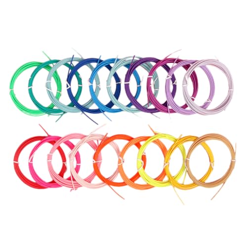 Angoily 20 Rollen Stiftverbrauchsmaterial 3D Stiftfüllung Wiederverwendbare Spule Bunte Nachfüllungen Für 3D Stift Stift 3D Doodler Stift Nachfüllungen 3D Druckzubehör Pcl Angoily 20 Rollen Stiftverbrauchsmaterial 3D Stiftfüllung Wiederverwendbare Spule Bunte Nachfüllungen Für 3D Stift Stift 3D Doodler Stift Nachfüllungen 3D Druckzubehör Pcl von Angoily