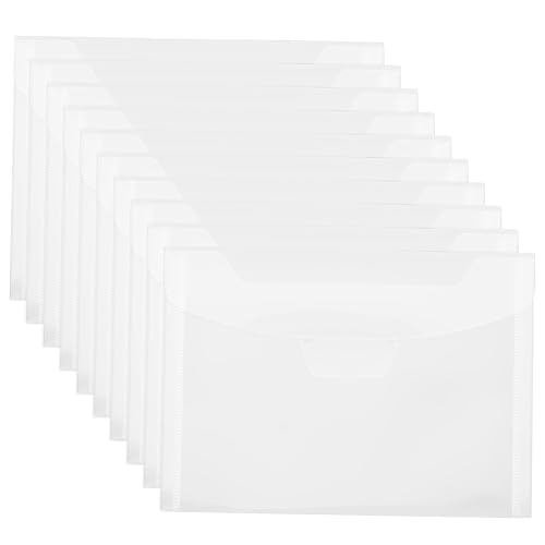 Angoily 20 Stück Aktenhalter Datei Beutel dokumentieren Büro storage pockets storage bags papiertüten papiertüte aufbewahrungstasche Arbeitsmappentaschen Ordner für Arbeitsdokumente von Angoily