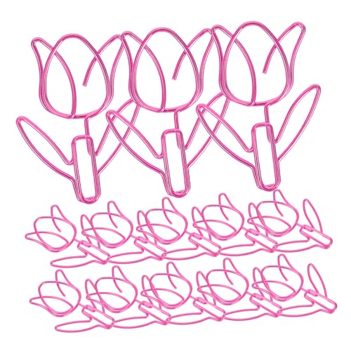 Angoily 20 Stück Büroklammer Klammern Für Papier Farbige Papierklammern Papierclips Plastik Rosa Angoily 20 Stück Büroklammer Klammern Für Papier Farbige Papierklammern Papierclips Plastik Rosa von Angoily
