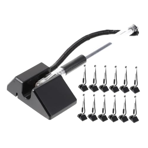Angoily 20 Stück Gel Stift Counter-business-stift Unterschriftenstift Des Büros Sicheren Gegenstift Sichere Gegenstifte Geschäftsstifte Professioneller Kugelschreiber Schwarz Plastik von Angoily