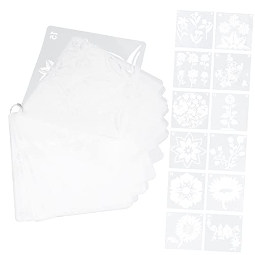 Angoily 20 Stück Vorlage für Blumenmalerei Schablone Vorlagen für Blumenmalerei Blumenzeichnungsvorlage Zeichenvorlagen für Künstler Wandmalerei Vorlage Malvorlagen Plastik Angoily 20 Stück Vorlage für Blumenmalerei Schablone Vorlagen für Blumenmalerei Blumenzeichnungsvorlage Zeichenvorlagen für Künstler Wandmalerei Vorlage Malvorlagen Plastik von Angoily