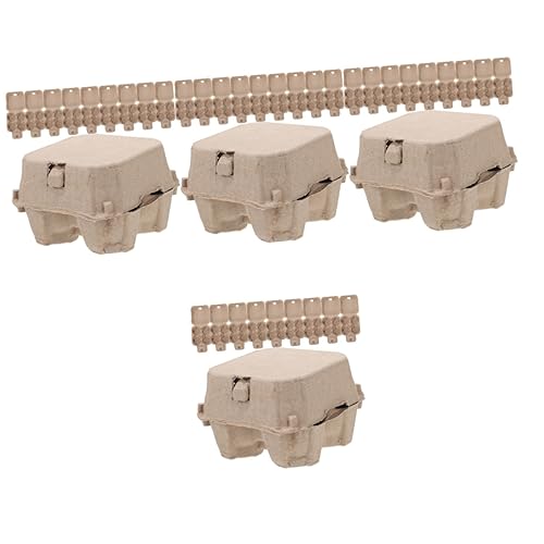 Angoily 200 Stk Brei-eier-tablett Leer Eierkartons Für Hühnereier Eierverpackungskisten Versandkartons Für Eier Mini-mini- Ei-spender-fach Groß Zellstoff Reisen Eierschale Mappe Angoily 200 Stk Brei-eier-tablett Leer Eierkartons Für Hühnereier Eierverpackungskisten Versandkartons Für Eier Mini-mini- Ei-spender-fach Groß Zellstoff Reisen Eierschale Mappe von Angoily