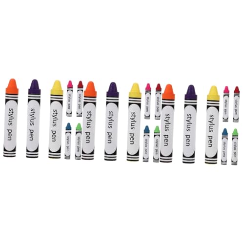 Angoily 21 STK universeller kapazitiver Stift kapazitiver Eingabestift Buntstifte universal Pen schreibkladde Crayon Kapazitiver Smartphone-Stift Empfindlichkeit Eingabestift eben Tablette Angoily 21 STK universeller kapazitiver Stift kapazitiver Eingabestift Buntstifte universal Pen schreibkladde Crayon Kapazitiver Smartphone-Stift Empfindlichkeit Eingabestift eben Tablette von Angoily