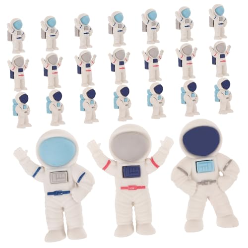 Angoily 24 Stück Astronauten-astronauten-radiergummi- Ausländer Mini-radierer Radiergummis Für Studenten in Großen Mengen Rosa Liebenswert Radiergummis Mit Weltraummotiv Schule von Angoily
