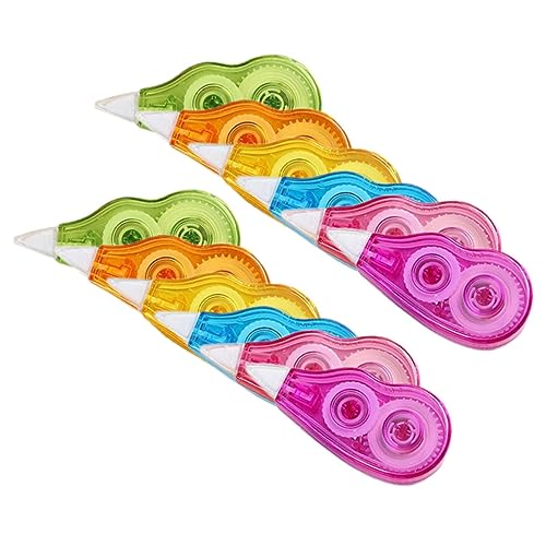 Angoily 24 Stück Korrekturgürtel-Briefpapier schreibwaren correction pen Korrekturstift bürogadges weiß Aus -Klebeband Mini-Whiteout kleines Korrekturband Tragbares korrigiertes Band Gummi von Angoily
