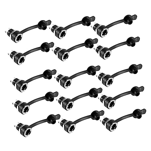 Angoily 24St Steckdose Gleichstromquelle sicher Adapter für Schalttafeleinbau Kleiner Reisekabel-Organizer Einbaubuchse Netzteil mit Gewinde Steckverbinder für Panelmontage Plastik Black Angoily 24St Steckdose Gleichstromquelle sicher Adapter für Schalttafeleinbau Kleiner Reisekabel-Organizer Einbaubuchse Netzteil mit Gewinde Steckverbinder für Panelmontage Plastik Black von Angoily