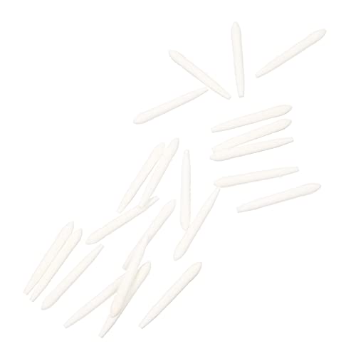 Angoily 25 Stück Whiteboard-Marker-Stiftpunkte Marker Stift Ersatzspitzen Austauschbare Stiftspitzen Austausch der Markierungsspitzen Markierungsstiftspitzen Universelle Stiftpunkte Weiß von Angoily