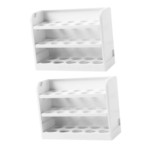 Angoily 2St Aufbewahrungsbox gefüllte Eier Eier-Organizer organizer kühlschrankorganiserset Eierständer Eierregal für den Haushalt Lebensmittel Tablett Angoily 2St Aufbewahrungsbox gefüllte Eier Eier-Organizer organizer kühlschrankorganiserset Eierständer Eierregal für den Haushalt Lebensmittel Tablett von Angoily