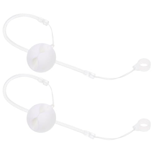 Angoily 2St Befestigungsseil für Stylus-Stift Lanyard-Halterung Handy-Stifthalter Stifthalter aus Silikon Halter für Kugelschreiber bewachen verriegelbare Stifthalter Kieselgel Transparent von Angoily