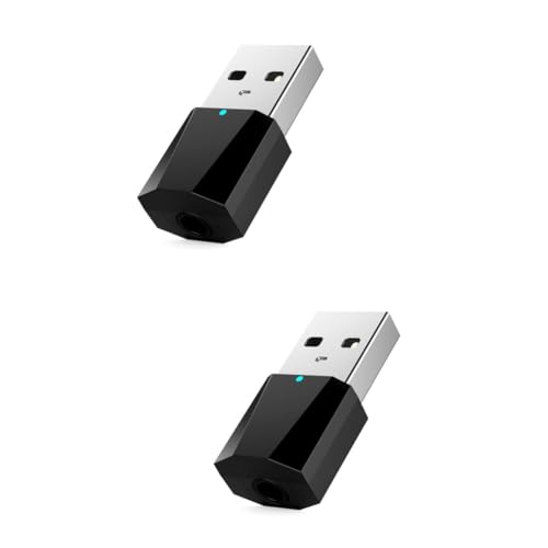 Angoily 2St Mini-Empfänger Soundsystem fürs Auto heimischer Klang Stereo-Audio-Receiver schwarz Mini-USB-Empfänger Blackwel blackalicious Empfänger-Audio Empfänger USB Haushalt von Angoily