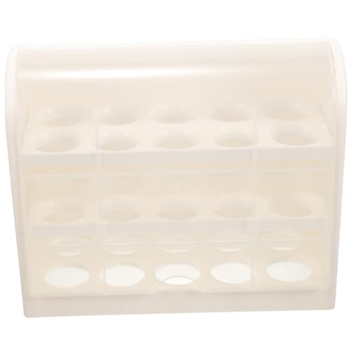 Angoily 2St eierkarton eierschale kühlschrankorginizer kühlschranl organisator Eierbehälter durchsichtige Plastikbehälter Eierhaltergestell Multi-Grid-Eierhalter Hund Eierablage schärfer von Angoily