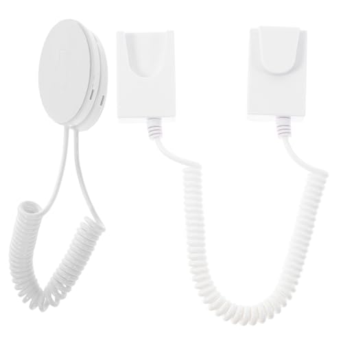 Angoily 2Stücke Einziehbare Fernbedienung Tether Selbstklebender Halter für Tv Fernbedienungen Kompatibel mit Allen Fernbedienungen Bohrfreier Haken Verlustschutz von Angoily