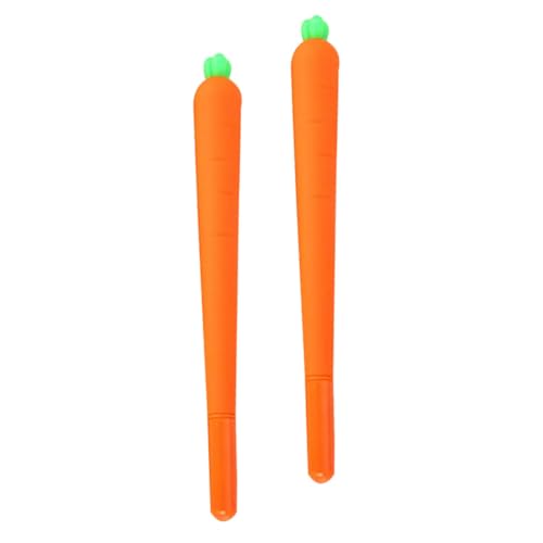 Angoily 2Stücke Karottengel Tintenstift Weicher Silikon Kugelschreiber für Umweltfreundlicher Gel Ink Pen für Kreatives Zeichnen und Schreiben Angoily 2Stücke Karottengel Tintenstift Weicher Silikon Kugelschreiber für Umweltfreundlicher Gel Ink Pen für Kreatives Zeichnen und Schreiben von Angoily