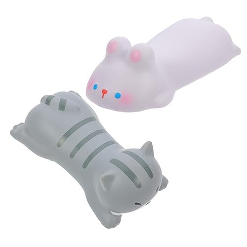 Angoily 2Stücke Kawaii Mauspad Handballenauflage Ergonomische Mausstütze Für Büro Cute Tierdesigns Graue Weiße Kaninchen Für Computer Laptop Gaming Rutschfest Angoily 2Stücke Kawaii Mauspad Handballenauflage Ergonomische Mausstütze Für Büro Cute Tierdesigns Graue Weiße Kaninchen Für Computer Laptop Gaming Rutschfest von Angoily