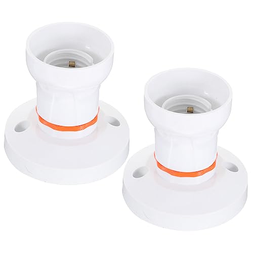 Angoily 2Stücke Lampenhalter Sockel Für Deckenleuchten Langlebig Und Kompatibel Mit Schraublampen Elegantes Design Für Vielseitige Anwendungen Angoily 2Stücke Lampenhalter Sockel Für Deckenleuchten Langlebig Und Kompatibel Mit Schraublampen Elegantes Design Für Vielseitige Anwendungen von Angoily