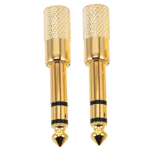 Angoily 2Stücke Stereo Kopfhörer Adapter Audiokonverter für Mikrofone Lautsprecher Kopfhörer Einfache Installation ohne Werkzeug Kompatibilität Angoily 2Stücke Stereo Kopfhörer Adapter Audiokonverter für Mikrofone Lautsprecher Kopfhörer Einfache Installation ohne Werkzeug Kompatibilität von Angoily