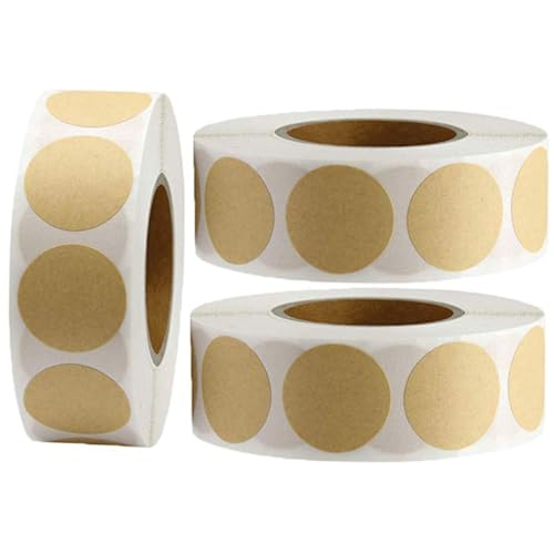 Angoily 3 Rollen Runde Etikettenaufkleber Klebestreifen Klebeband Ästhetische Verpackung Farbig Sortiert Allzwecketiketten Farben Etiketten Aufkleber Scrapbooking Aufkleber Angoily 3 Rollen Runde Etikettenaufkleber Klebestreifen Klebeband Ästhetische Verpackung Farbig Sortiert Allzwecketiketten Farben Etiketten Aufkleber Scrapbooking Aufkleber von Angoily