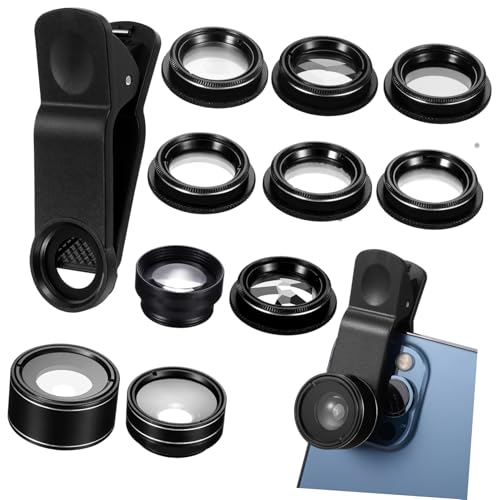 Angoily 3 Sätze Handy-Kamera-Objektiv Tablet-Telefon kpl-Filter terassentisch Macro Lens multifunktionale Linse Praktisches Objektiv tragbar Fischaugenlinse Makro-Objektiv Linse: Legierung Angoily 3 Sätze Handy-Kamera-Objektiv Tablet-Telefon kpl-Filter terassentisch Macro Lens multifunktionale Linse Praktisches Objektiv tragbar Fischaugenlinse Makro-Objektiv Linse: Legierung von Angoily