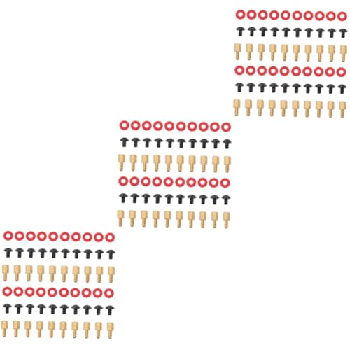 Angoily 3 Sätze -Motherboard- Kühler Stehen Motherboard-befestigungsschrauben Sechskant-abstandshalter Motherboard Abstand Laptopständer Kohlenstoffstahl Kühlkörper Rechner von Angoily