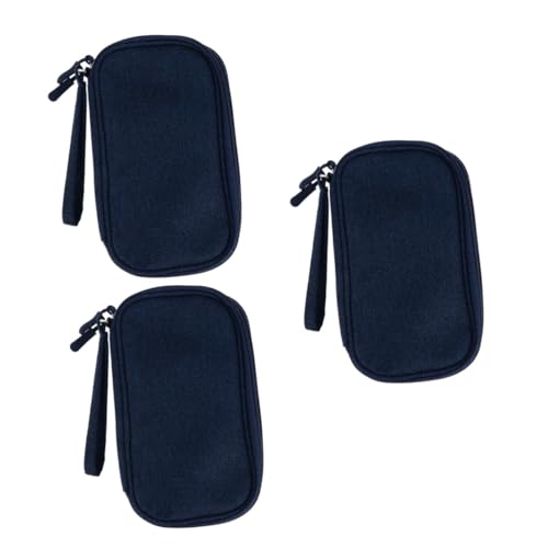 Angoily 3 Stück Tragetasche Für Datenkabel Kompaktes Etui Für Kopfhörer Powerbank Robustes Glattes Trageband Im Lieferumfang Enthalten Angoily 3 Stück Tragetasche Für Datenkabel Kompaktes Etui Für Kopfhörer Powerbank Robustes Glattes Trageband Im Lieferumfang Enthalten von Angoily
