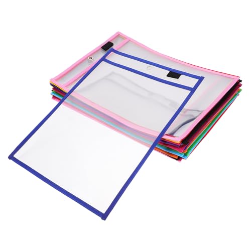 Angoily 30 Stück Beschreibbar trockener Radiergummi Tasche Klare Taschen für das Klassenzimmer Lehrerzubehör Ausstellung Tipp schreibutensilien büroartikel wiederverwendbare Taschen Angoily 30 Stück Beschreibbar trockener Radiergummi Tasche Klare Taschen für das Klassenzimmer Lehrerzubehör Ausstellung Tipp schreibutensilien büroartikel wiederverwendbare Taschen von Angoily