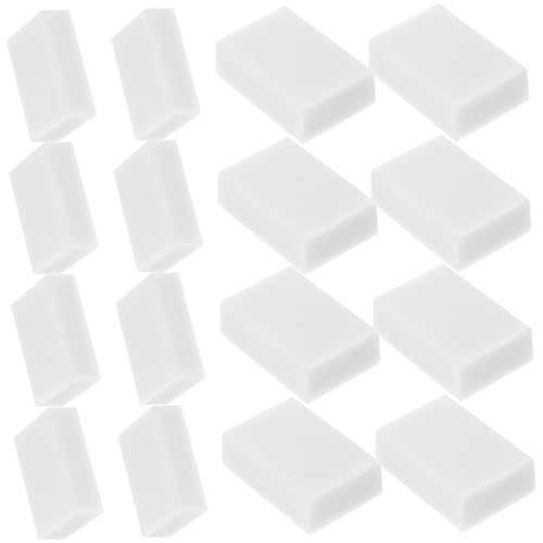 Angoily 30 Stück Malradierer Oberteile für Radiergummis Gummi-Radiergummis Radierstift Bleistift -Top Eraser Student schreibt Radiergummi quadratischer Radiergummi PVC Weiß von Angoily