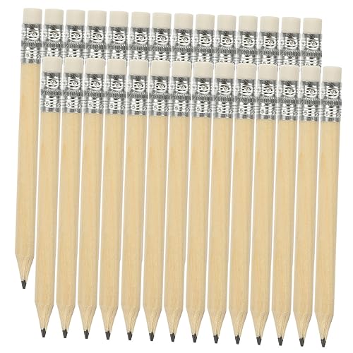Angoily 35 Stück Mini Bleistift Kleine Stifte Mindest Hochzeit Bleistifte Für Skizzieren Golf Radiergummi Graphit Bulk-bleistifte Bleistifte Für Erwachsene Schülerstifte Hölzern von Angoily