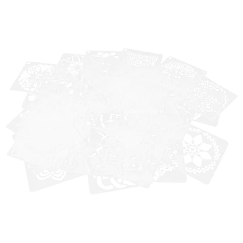 Angoily 36 Stück Mandala -Malvorlage Schablonen zum Malen Malschablonen für Wände Stoff Schablonen zum Basteln wiederverwendbar Wandschablonen Malvorlagen das Haustier Weiß Angoily 36 Stück Mandala -Malvorlage Schablonen zum Malen Malschablonen für Wände Stoff Schablonen zum Basteln wiederverwendbar Wandschablonen Malvorlagen das Haustier Weiß von Angoily